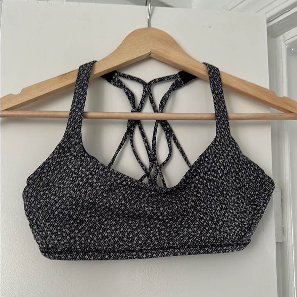 lululemon athletica Black and White Sports Bra